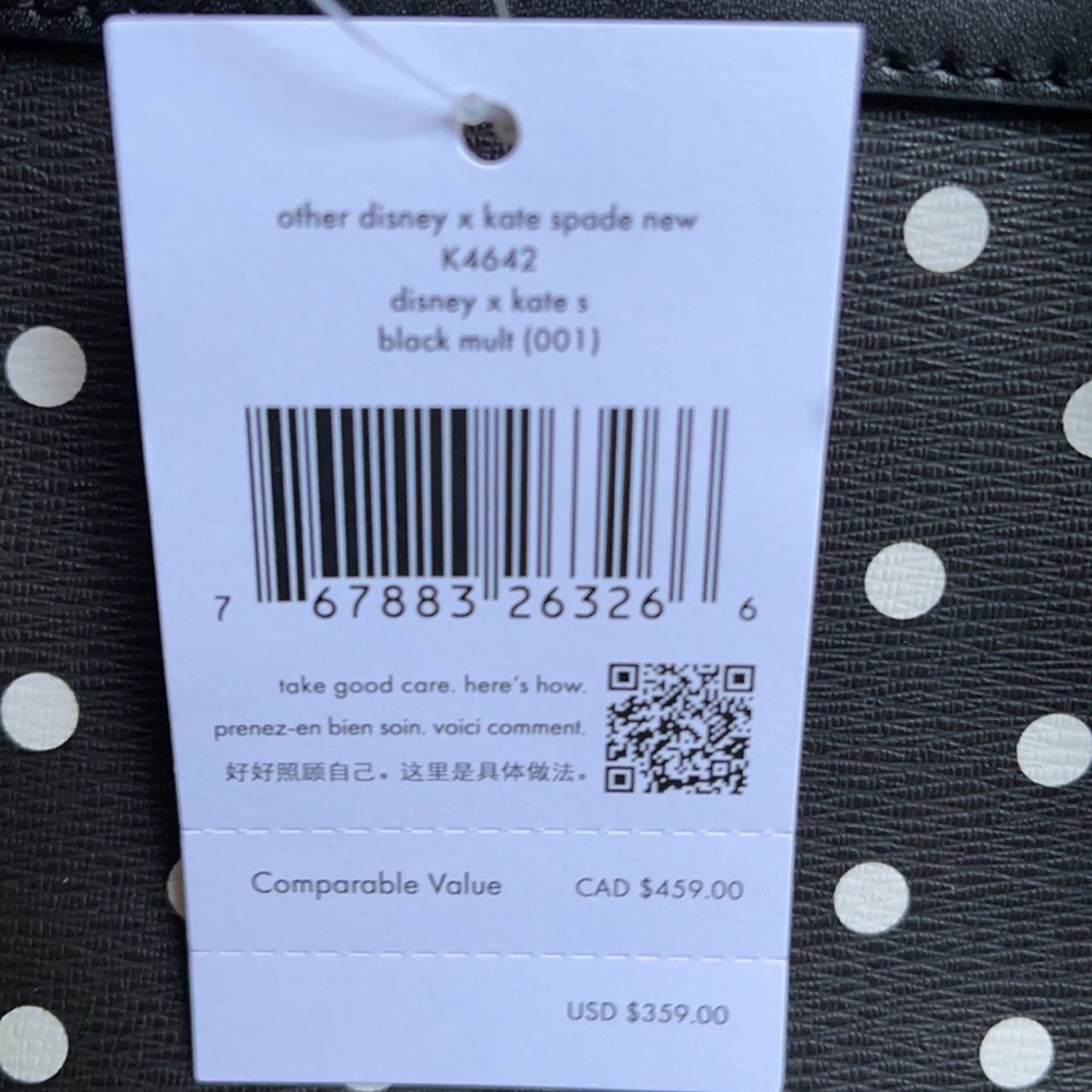 disney x kate spade new york minnie mouse backpack - Picture 11 of 16